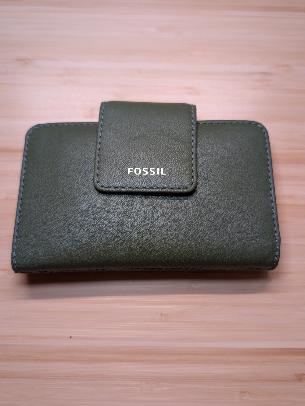 Fossil Madison Tab Multifunction Wallet - Chive